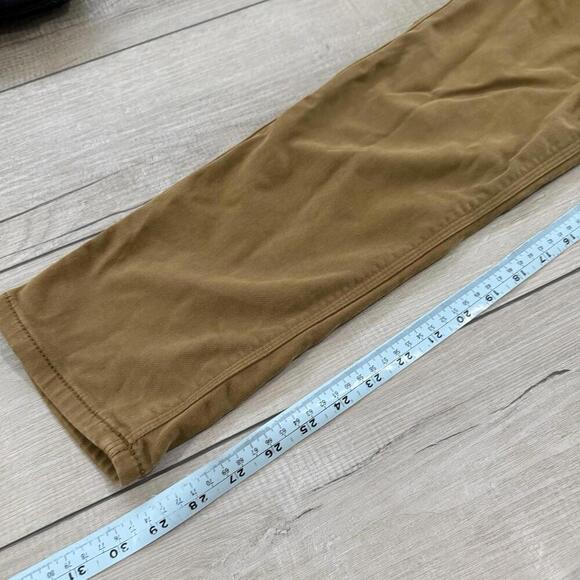 DU/ER N2X Slim Fit Stretch Pants 32x30 Brown Casual Travel Chinos Performance - Picture 9 of 10
